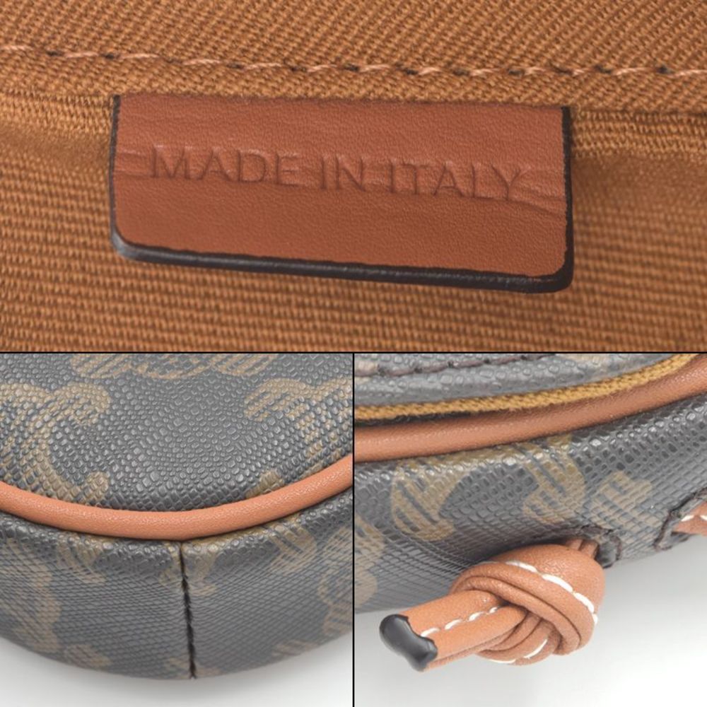 Celine Triangle Calfskin Triomphe Shoulder Bag Tan - image 6